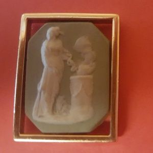 Allen Adler 14 K yellow gold Cuff links